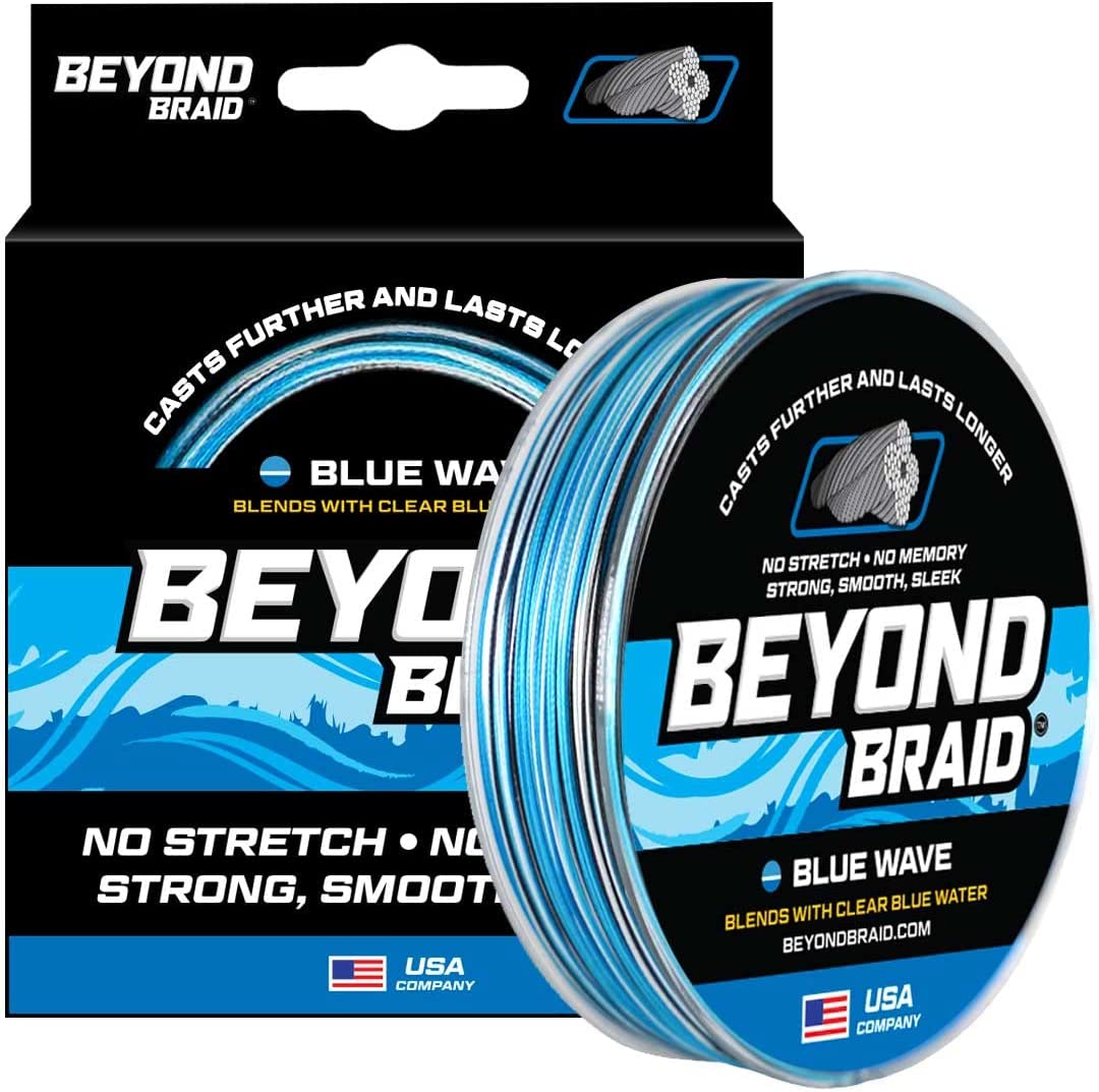 best clear braided fishing line Reaction Tackle X8 - NO FADE White 8 Strand and tournament anglers Let's break down the big