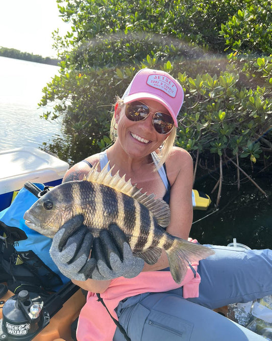 What is the best technique for catching sheep head? - salt-yak-fishing-charters