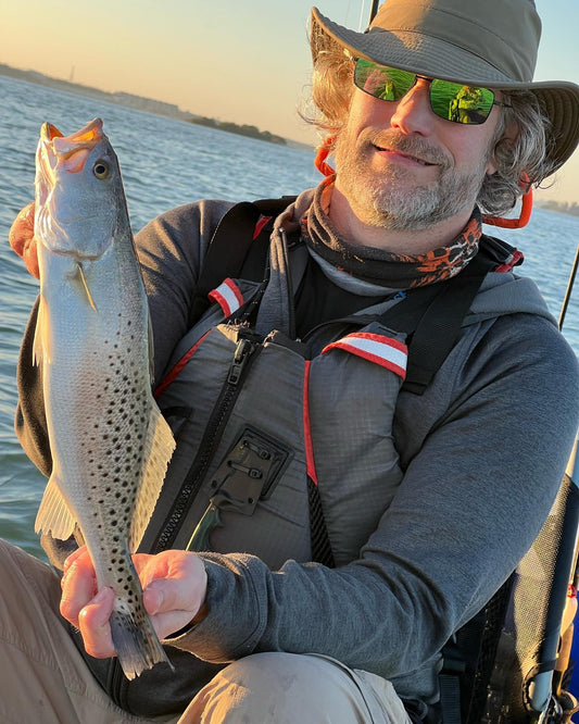 Catching Trout in the Grass Flats.